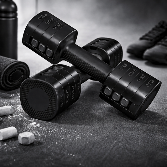 4-in-1 Adjustable Dumbbells