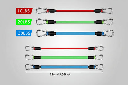 Resistance Band Set Ankle Straps Workout Exercise Equipment Fitness Yoga Elastic Fitness Bands for Gym Man and Woman Sport