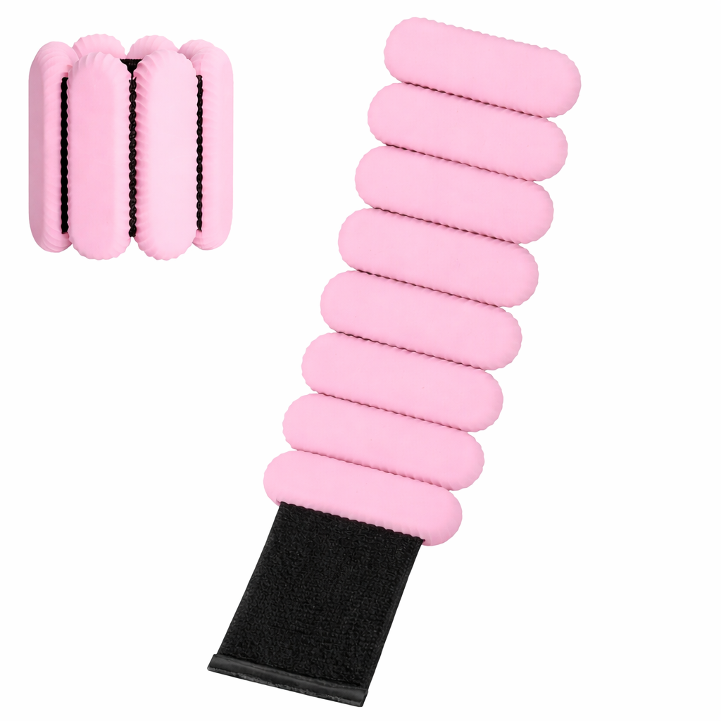 Banda de peso ajustable para muñeca y tobillo.