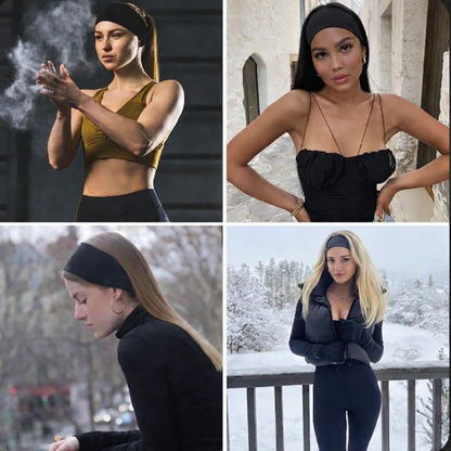 Soft headbands for yoga